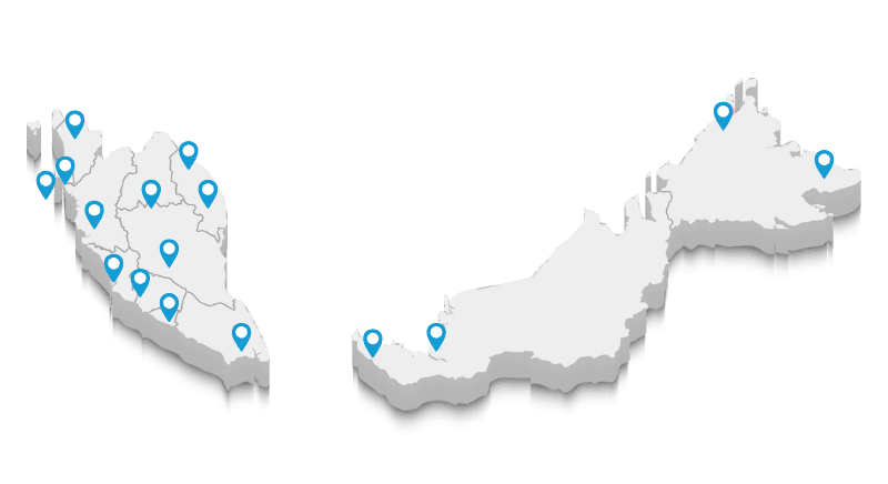 Malaysia Run for Peace Locations