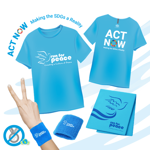 Sustainable Run for Peace T-Shirt Initiative